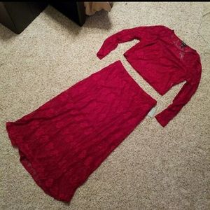 Forever 21+ Crop Top Dress